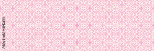Abstract background pattern with decorative elements on a pale pink background for your design. Seamless background for wallpaper, textures.