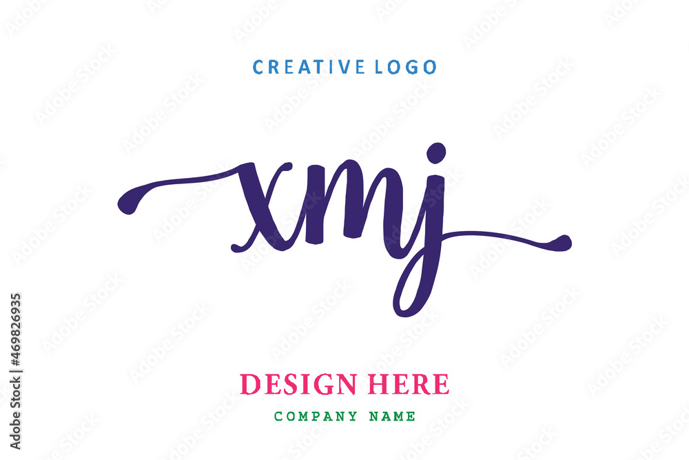 XMJlettering logo is simple, easy to understand and authoritative XMJlettering logo is simple, easy to understand and authoritative