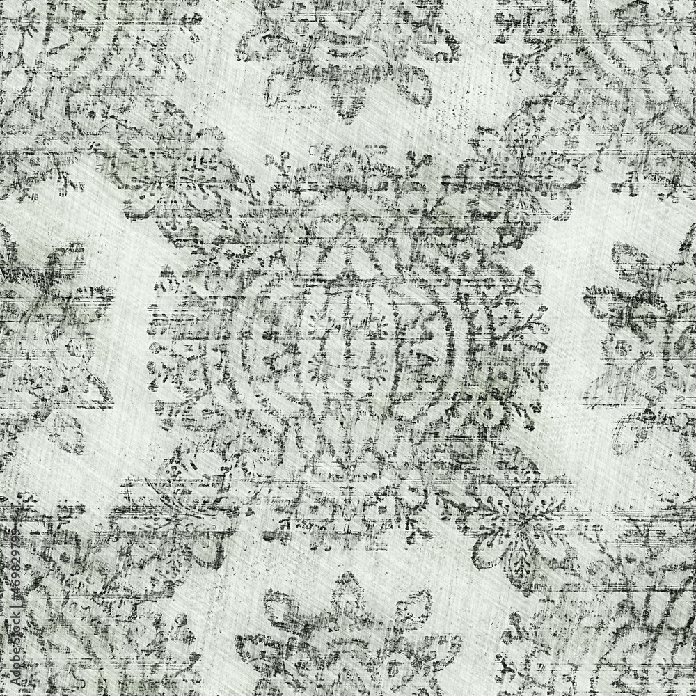 Seamless hand drawn pencil sketch pattern for surface print. High quality illustration. Ornate hand drawn look with lights and shadows and crosshatch texture. Ornate abstract design in perfect repeat. Seamless hand drawn pencil sketch pattern for surface print. High quality illustration. Ornate hand drawn look with lights and shadows and crosshatch texture. Ornate abstract design in perfect repeat.