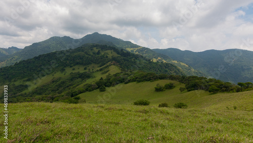 landscape with mountains