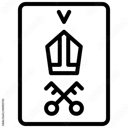 the hierophant  icon
