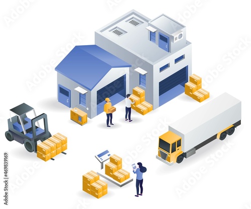 Warehousing and freight forwarding industry