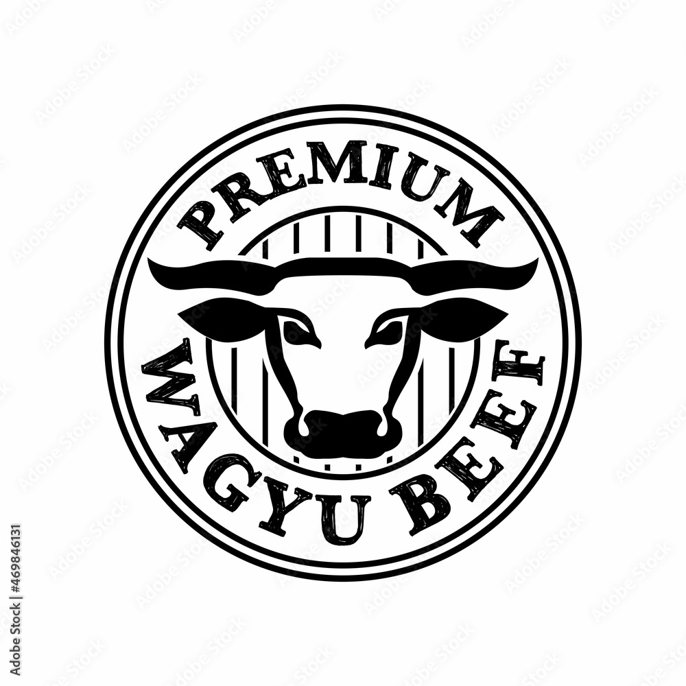 Wagyu Beef Japanese Meat Vector Images Design Stock Vector Adobe Stock