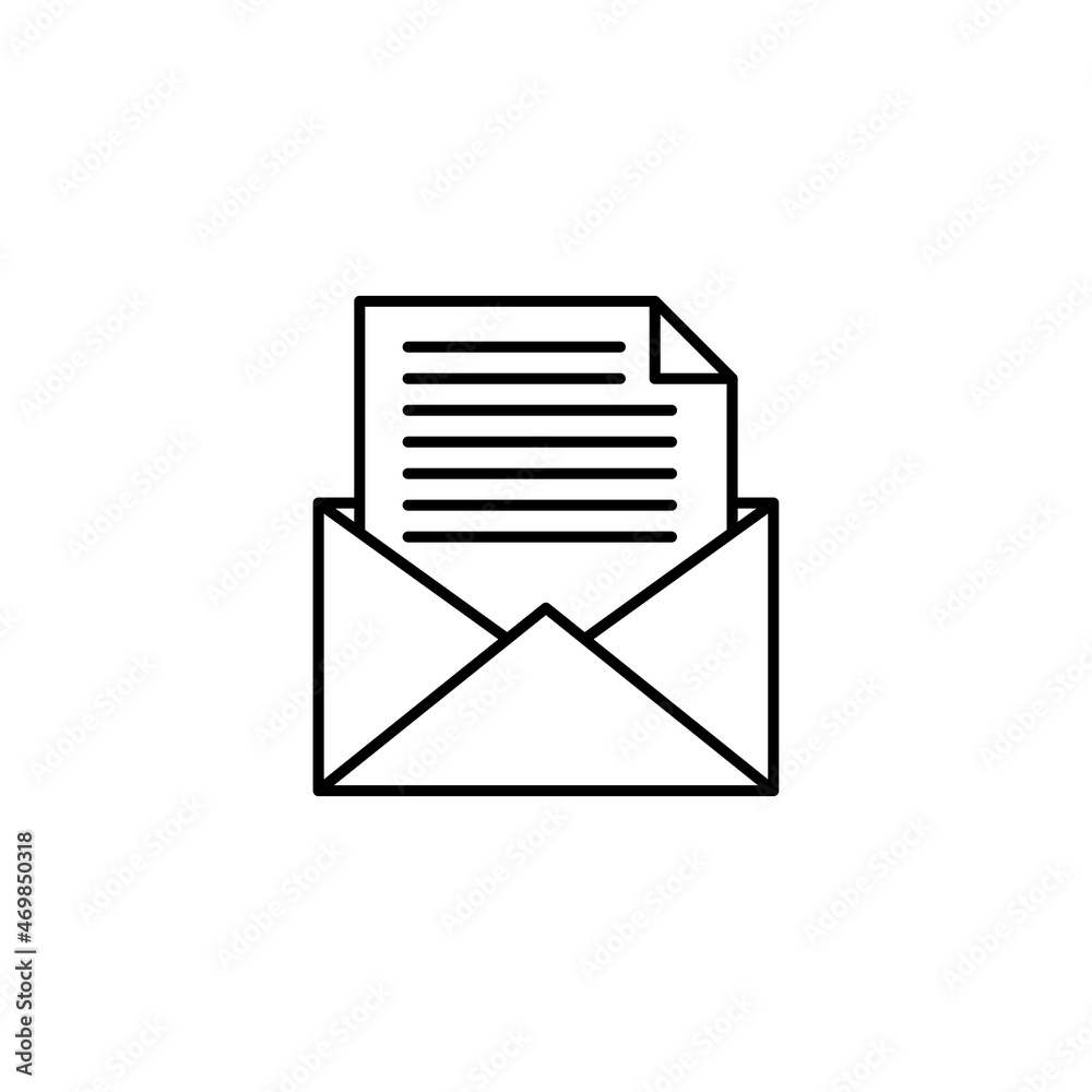 mail icon design template vector isolated illustration mail icon design template vector isolated illustration