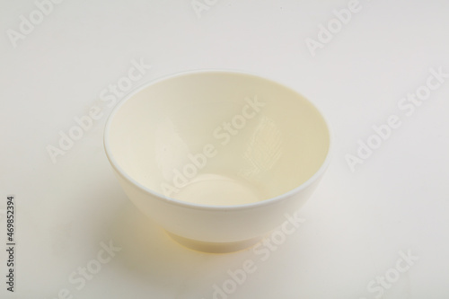 White proclean bowl for serving
