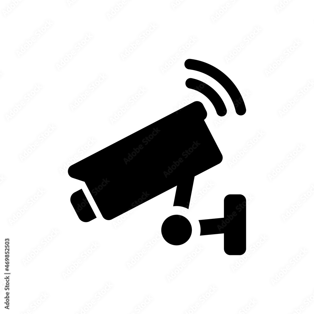 Camera supervision wireless icon Camera supervision wireless icon