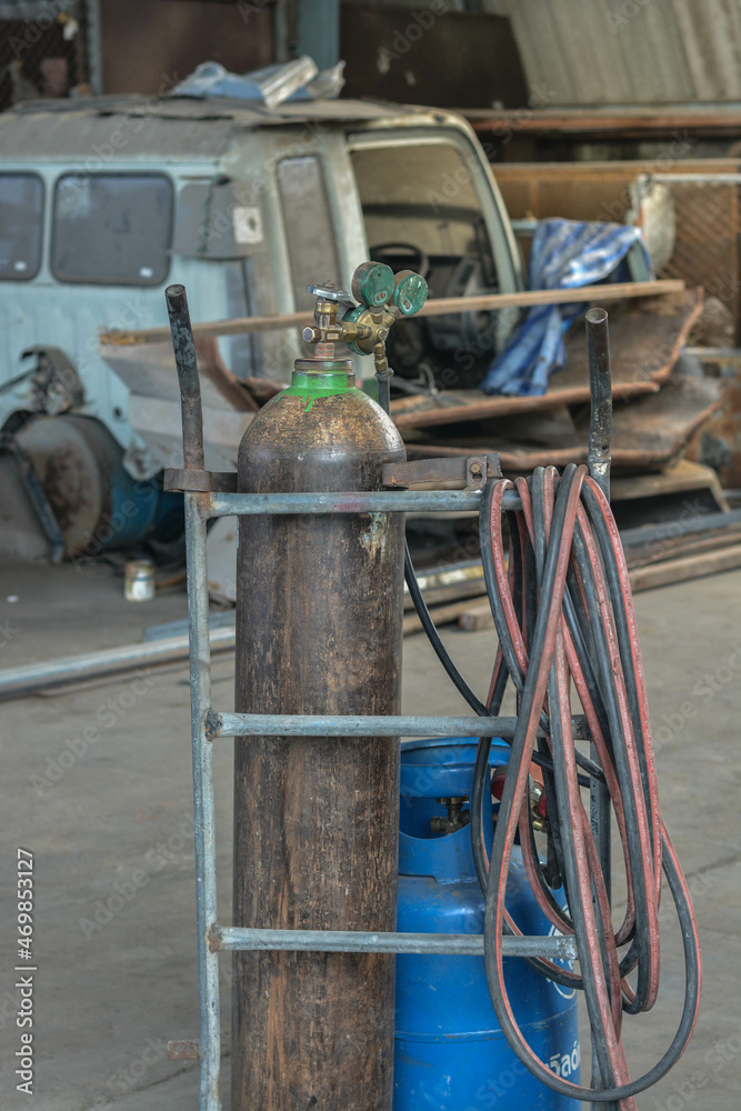 Gas Tank, A portrait of hand tools. 
