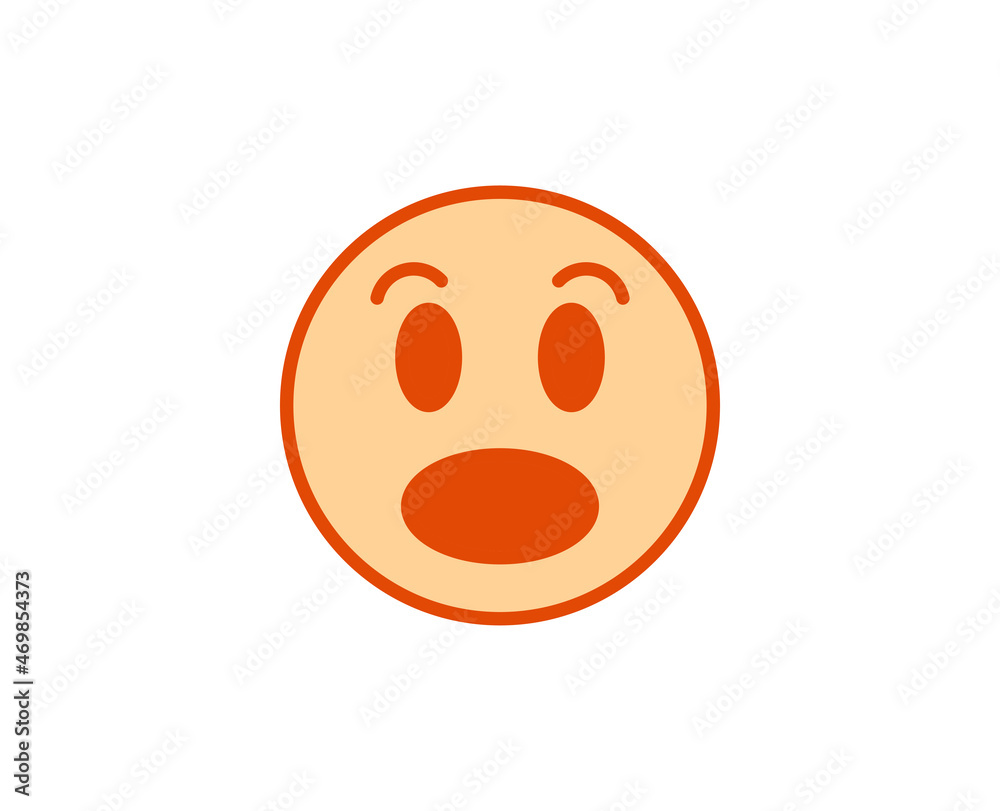 Emoji line icon. High quality outline symbol for web design or mobile app. Thin line sign for design logo. Color outline pictogram on white background Emoji line icon. High quality outline symbol for web design or mobile app. Thin line sign for design logo. Color outline pictogram on white background