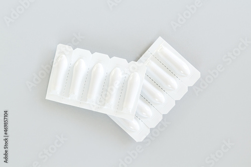 Fever thrush or inflammation vaginal or anal suppository