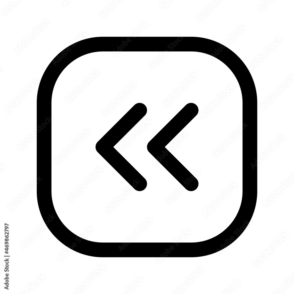 Illustration vector graphic icon of Left Arrow 3. Outline Style Icon. Vector illustration isolated on white background. Perfect for website or application design. Illustration vector graphic icon of Left Arrow 3. Outline Style Icon. Vector illustration isolated on white background. Perfect for website or application design.