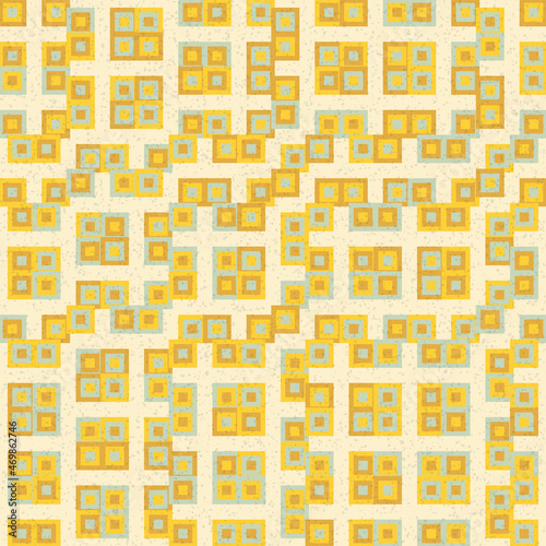 Abstract Geometric Pattern generative computational art illustration