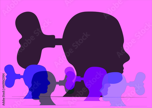 human psychology and social relations. human mental health. people and socially exposed considerations. like-minded people consuming the same things through social media