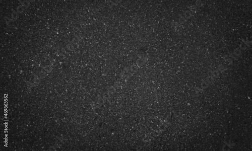 Surface grunge rough of asphalt, Seamless tarmac dark grey grainy road, Driveway texture background, Top view