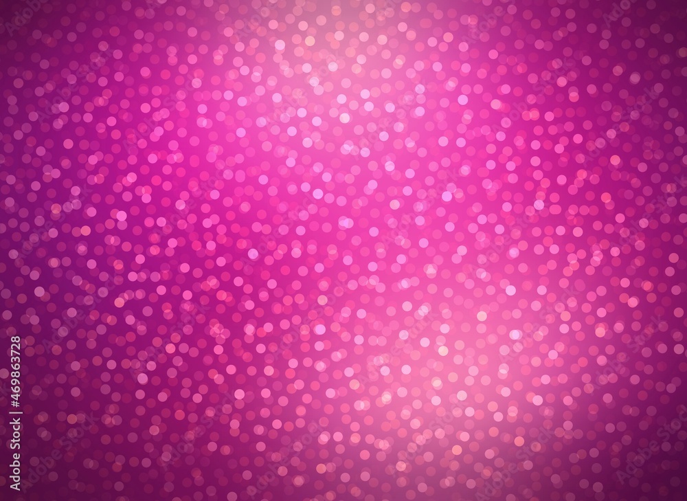 Pink glitter confetti festive textured background for Valentines day or March 8.