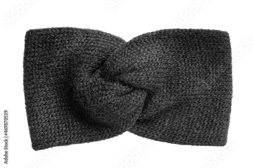 Leinwand Poster Knit headband isolated