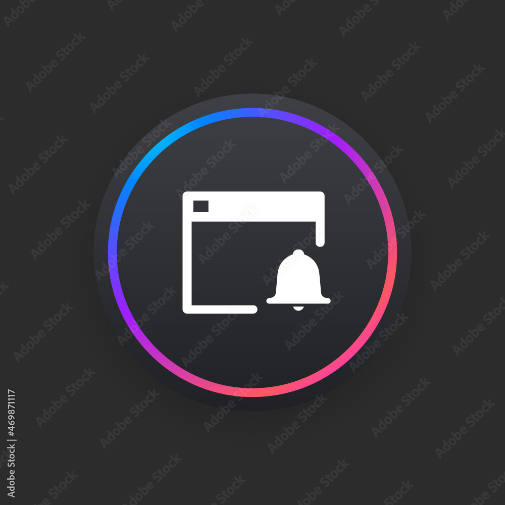 Site Notification - UI Icon Site Notification - UI Icon
