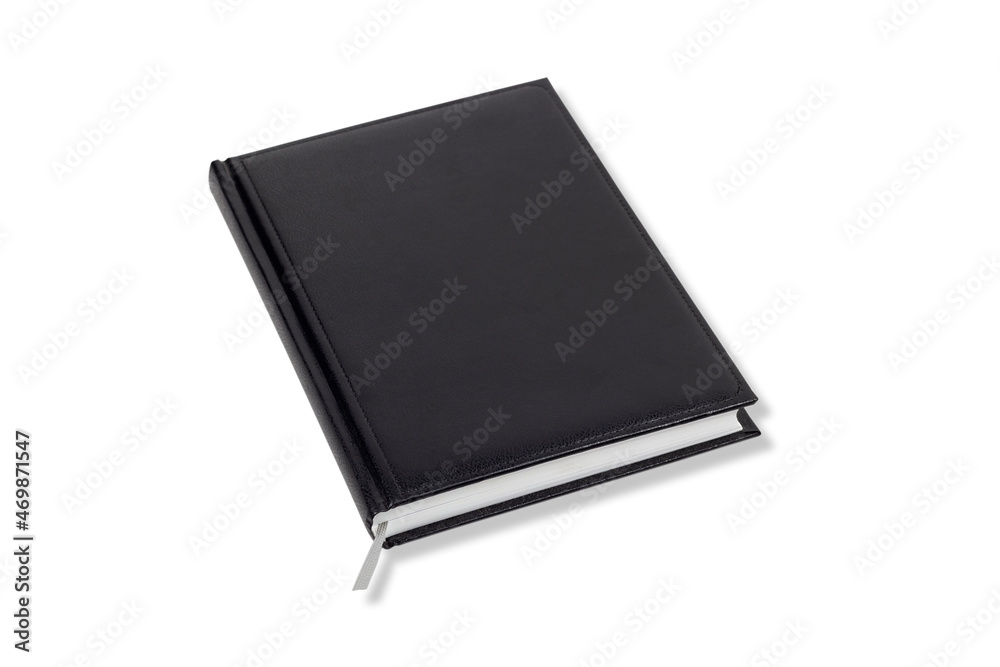 book or notebook, hardback isolated from background, on white background book or notebook, hardback isolated from background, on white background