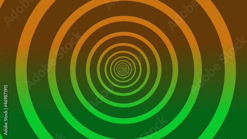 Seamless circle loop for concept background