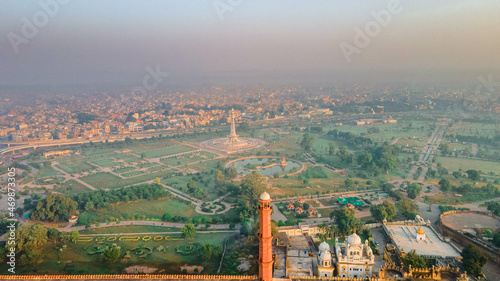 The Badshahi Mosque is a Mughal-era congregational mosque in Lahore  capital of the Pakistani province of Punjab  Pakistan. The mosque is located west of Lahore Fort.