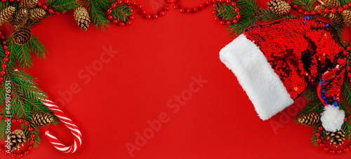 Fényképezés Christmas banner background