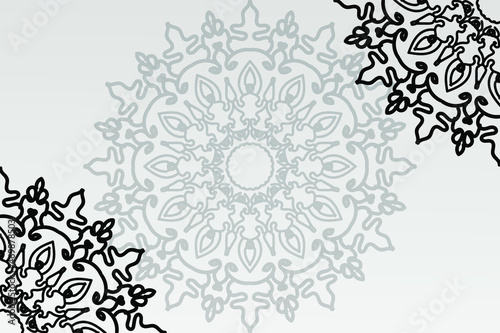 Abstract background with mandala
