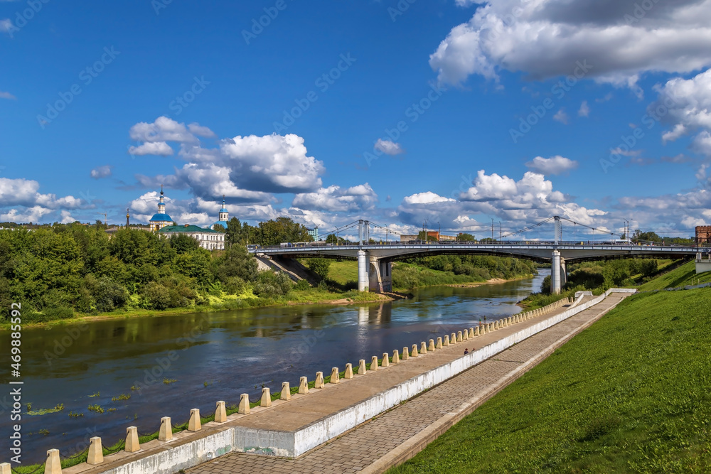 Dnieper river, Smolensk, Russia