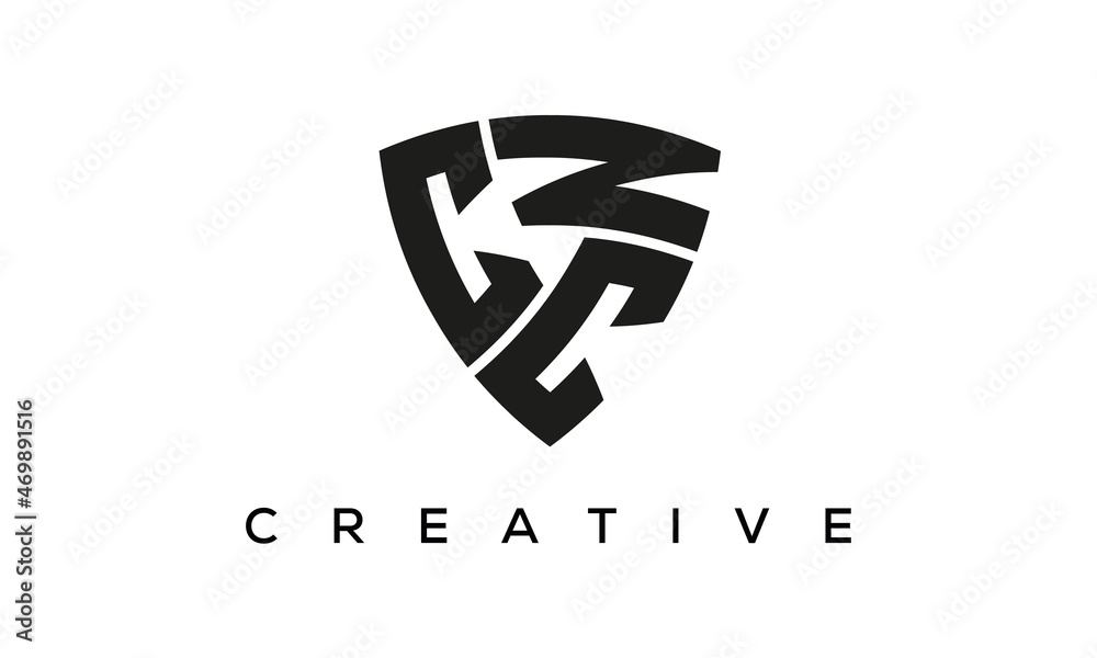 CCN letters logo, security Shield logo vector CCN letters logo, security Shield logo vector
