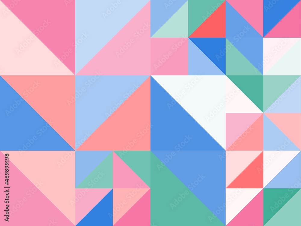 Minimal simple mosaic geometric colorful artistic background wallpaper design pattern Minimal simple mosaic geometric colorful artistic background wallpaper design pattern