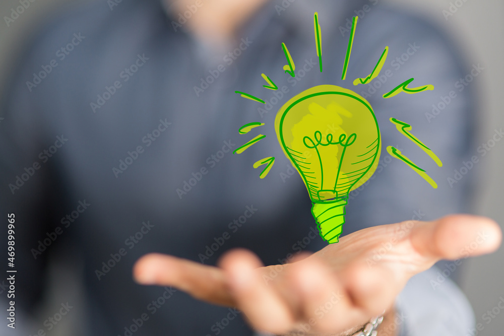 creative bulb sign, corporate social responsibility creative bulb sign, corporate social responsibility