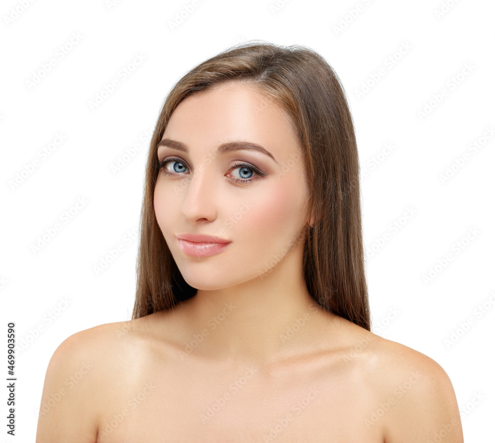 Shot of a beautiful woman. cosmetology concept Shot of a beautiful woman. cosmetology concept