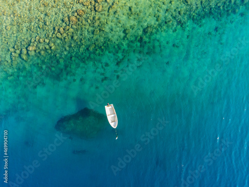 Matusici an der Makarska Riviera von oben