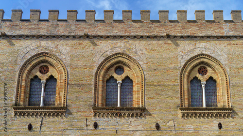 Palazzo Malatestiano  historic palace of Fano  Italy