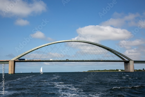 Fehmarnsundbrücke über die Ostsee