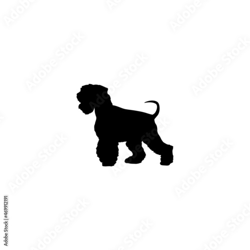 Dog silhouette. Breeds