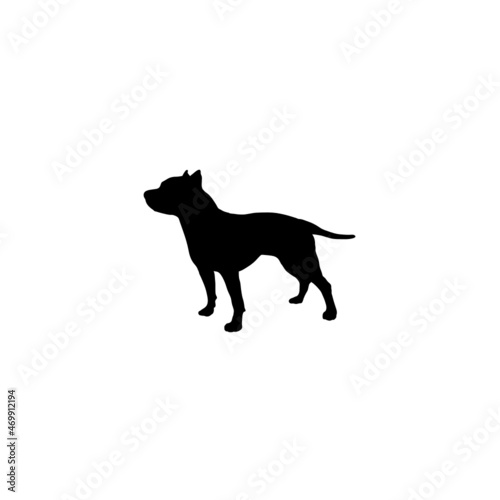 Dog silhouette. Breeds