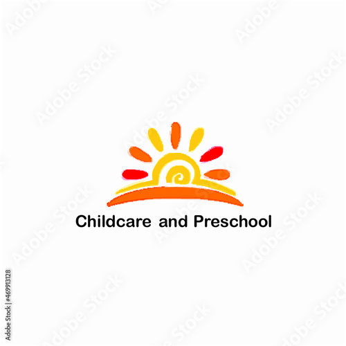 childcare logo, children logo