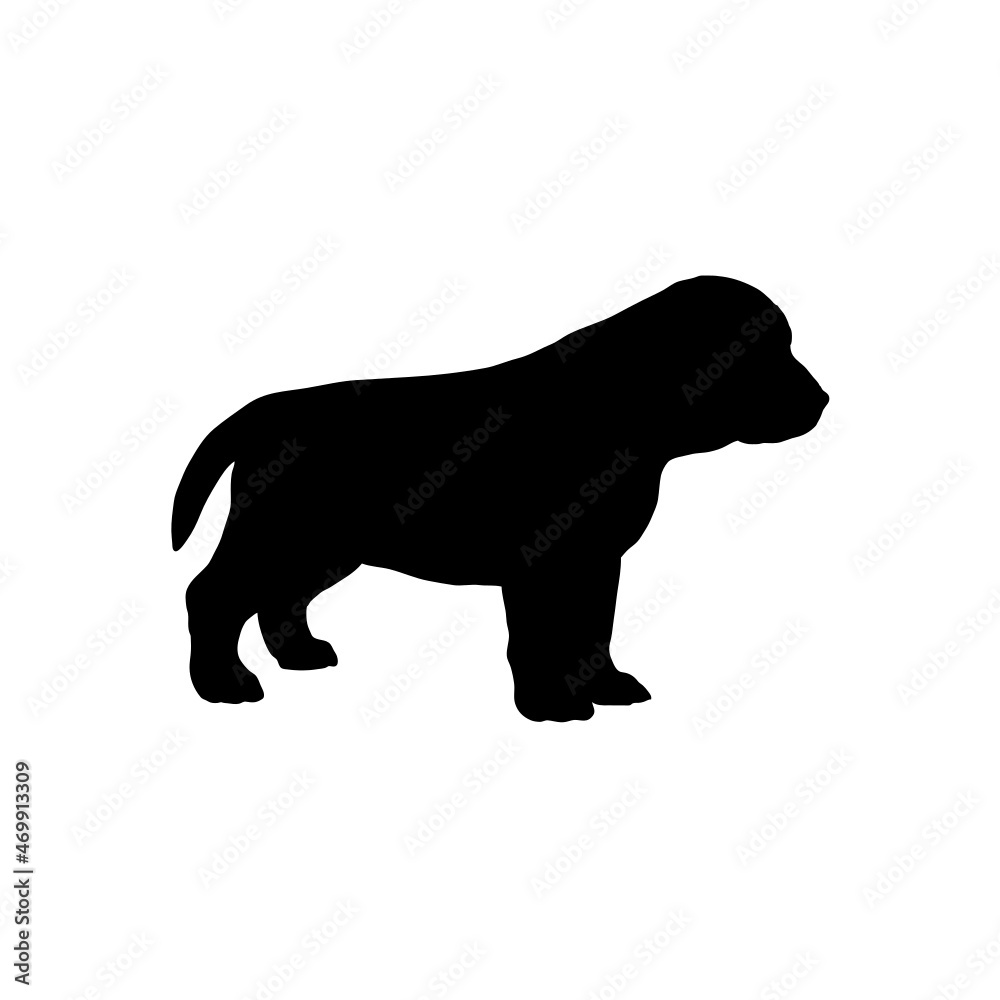 Dog silhouette. Breeds Dog silhouette. Breeds