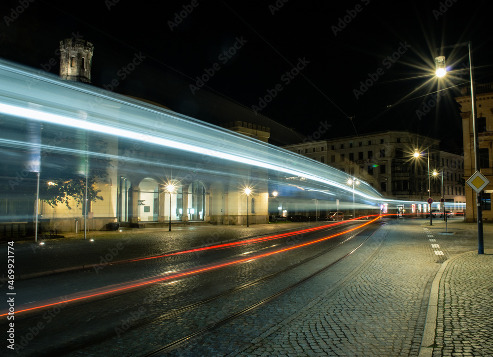 traffic at night