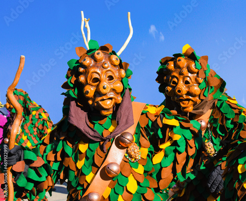 Swabian-Alemannic carnival „Fasnet“ in South Germany_Germany, Europe. photo