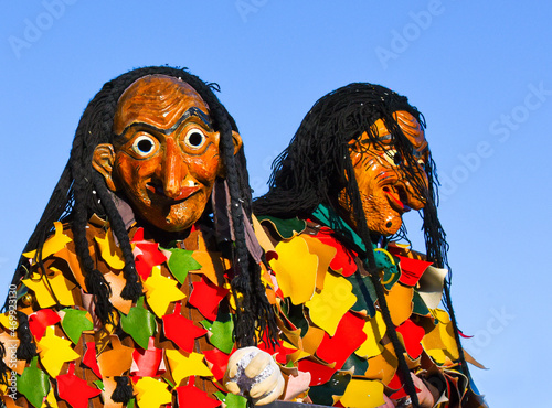 Swabian-Alemannic carnival „Fasnet“ in South Germany_Germany, Europe. photo