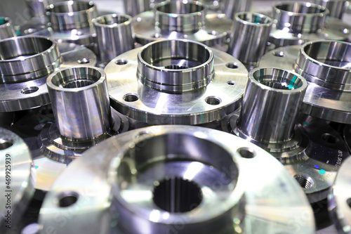 Application of stainless steel parts of automobile brake system in production line photo