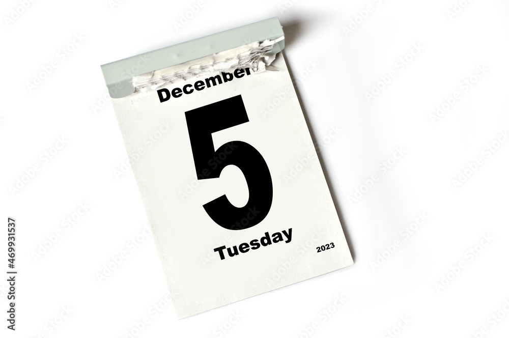 5 December 2023 5 December 2023