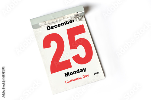  25 December 2023 Christmas Day
