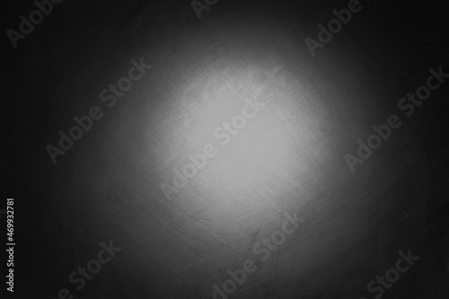 Black and white vintage gradient background with scuffs and scratches.