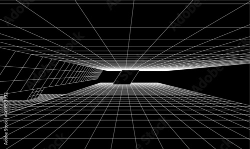 architecture digital background 3d design