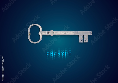 encrypt key computer code © kaptn
