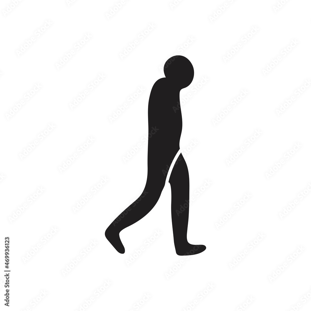 Walk logo vector