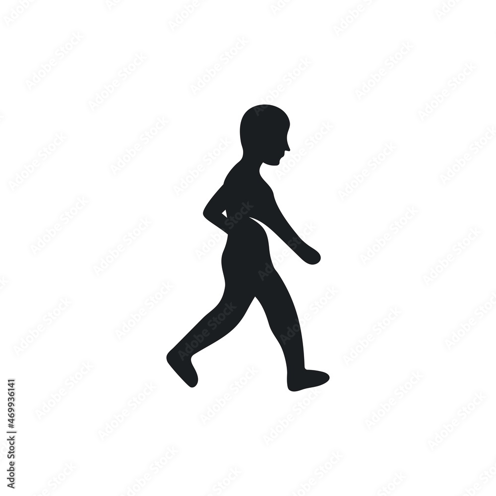 Walk logo vector Stock Vector | Adobe Stock