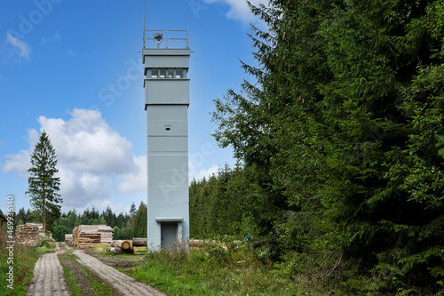 Beobachtungsturm an der innerdeutschen Grenze bei Sorge photo