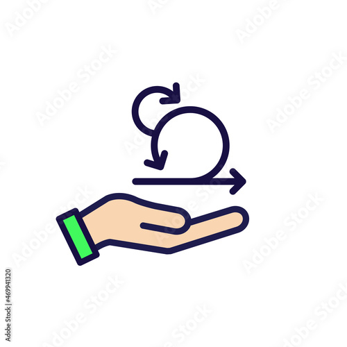 Agile Scrum Process, development icon